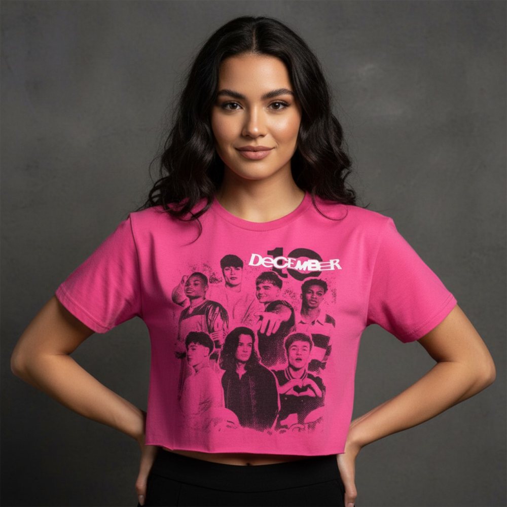 December 10. - Montage Group Crop top - Pink